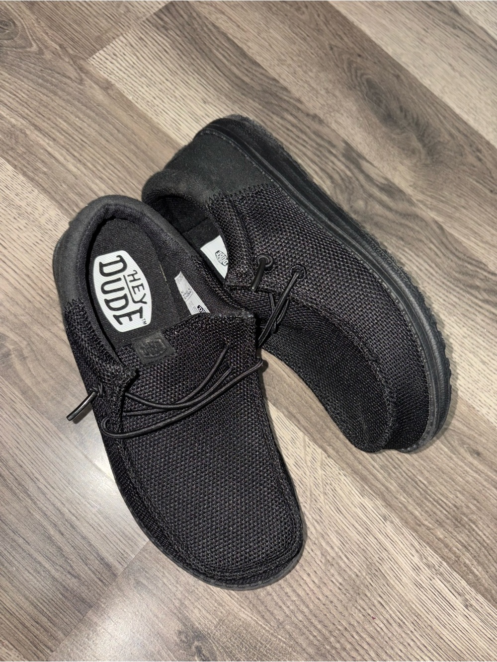 Hey Dude Black Men's Slip-On Casual Loafer